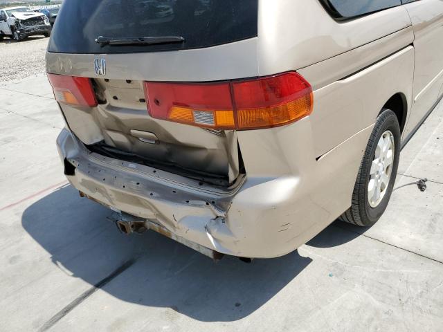 Photo 9 from auction – 2002 HONDA ODYSSEY EX with VIN 2HKRL18682H510972