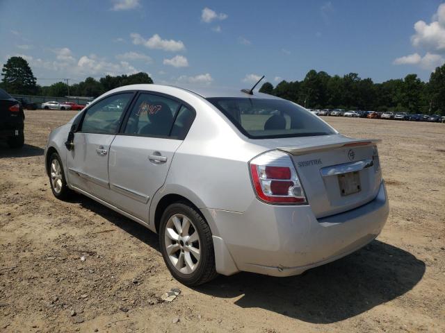 Photo 3 from auction – 2011 NISSAN SENTRA 2.0 with VIN 3N1AB6AP8BL703240
