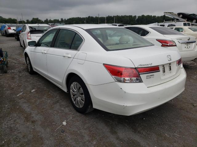 Photo 3 from auction – 2012 HONDA ACCORD LX with VIN 1HGCP2F36CA020338