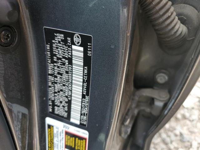 Photo 10 from auction – 2010 TOYOTA CAMRY BASE with VIN 4T1BF3EK7AU092393