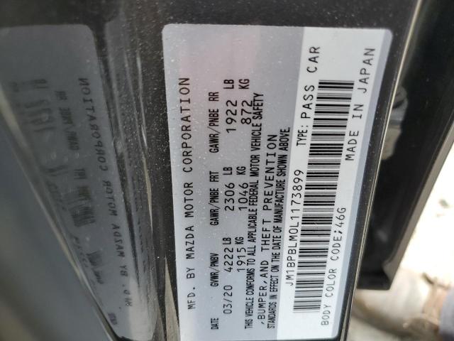 Photo 10 from auction – 2020 MAZDA 3 with VIN JM1BPBLM0L1173899