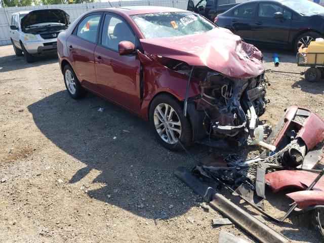 KIA FORTE EX 2012 with VIN KNAFU4A25C5499548 - Photo from auction