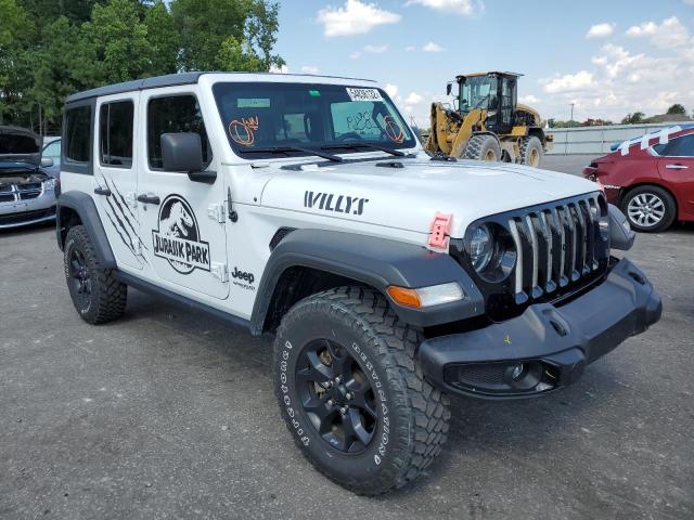JEEP WRANGLER U 2021 with VIN 1C4HJXDM4MW603879 - Photo from auction
