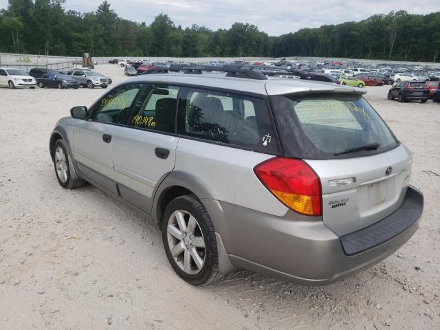 Photo 3 from auction – 2006 SUBARU LEGACY OUT with VIN 4S4BP61C267311490