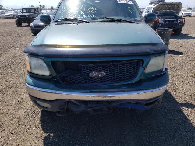 Photo 9 from auction – 2000 FORD F150 with VIN 2FTRX18L7YCA27806