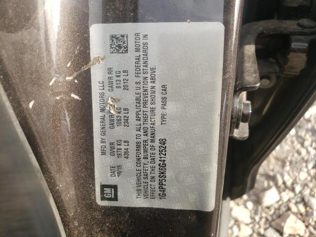 Photo 10 from auction – 2016 BUICK VERANO with VIN 1G4PP5SK6G4125248