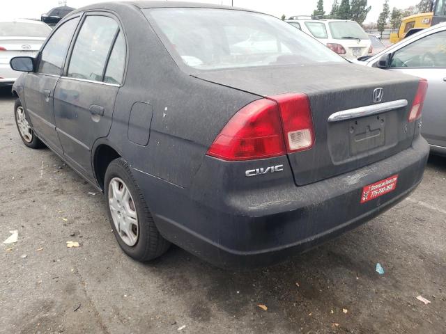 Photo 3 from auction – 2001 HONDA CIVIC LX with VIN 2HGES16541H598696