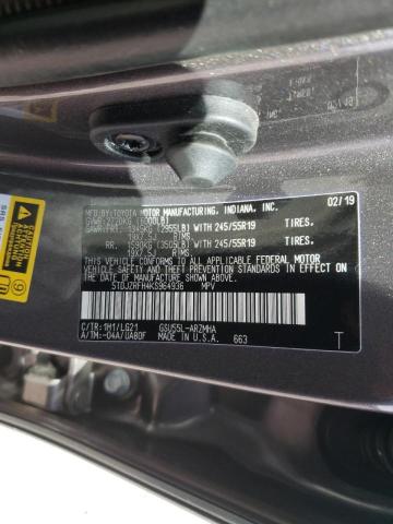 Photo 10 from auction – 2019 TOYOTA HIGHLANDER with VIN 5TDJZRFH4KS964936
