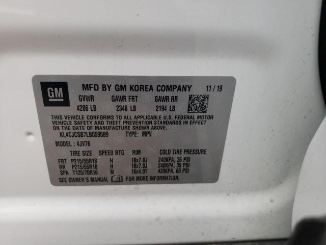 Photo 10 from auction – 2020 BUICK ENCORE ESS with VIN KL4CJCSB7LB059589