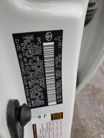 Photo 10 from auction – 2012 TOYOTA PRIUS with VIN JTDKN3DU1C5398352
