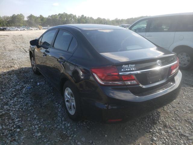 Photo 3 from auction – 2015 HONDA CIVIC LX with VIN 19XFB2F52FE072580