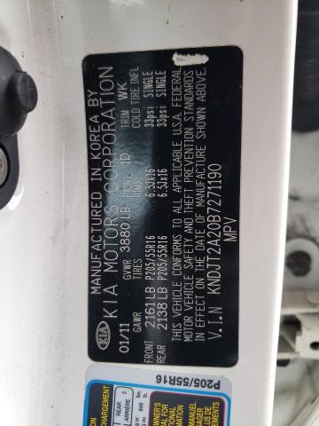 Photo 10 from auction – 2011 KIA SOUL with VIN KNDJT2A20B7271190