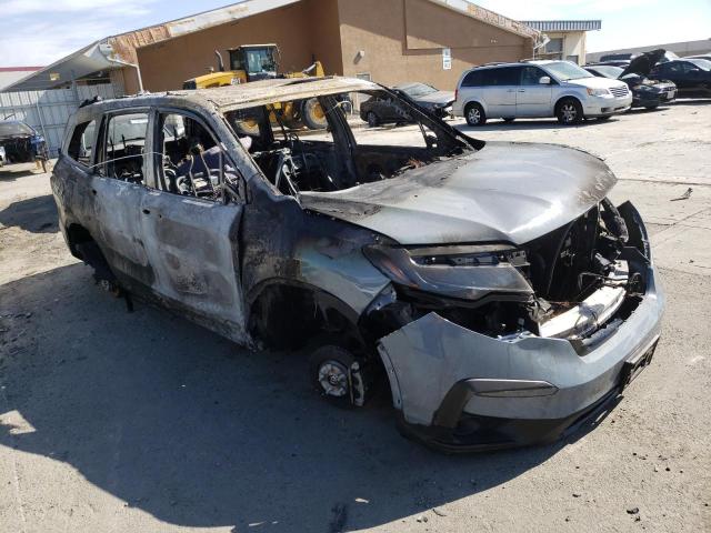 HONDA PILOT BLAC 2022 with VIN 5FNYF6H77NB032541 - Photo from auction
