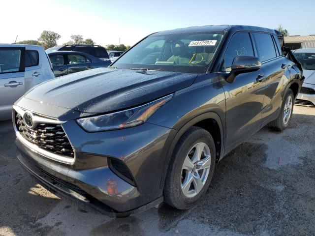 Photo 2 from auction – 2021 TOYOTA HIGHLANDER with VIN 5TDCZRAH9MS516985