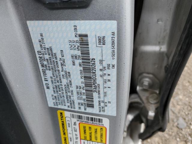 Photo 10 from auction – 2018 FORD FUSION SE with VIN 3FA6P0HD3JR202626