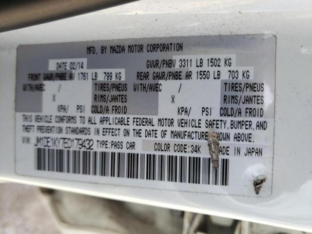 Photo 10 from auction – 2014 MAZDA MAZDA2 SPO with VIN JM1DE1KY7E0179432