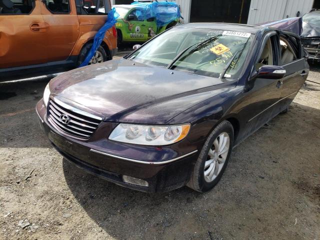 Photo 2 from auction – 2007 HYUNDAI AZERA SE with VIN KMHFC46F17A162806
