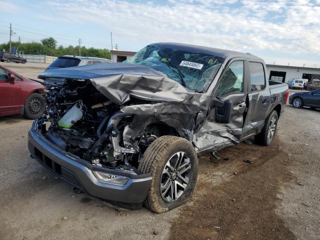 Photo 2 from auction – 2022 FORD F150 SUPER with VIN 1FTEW1EP7NFB76838