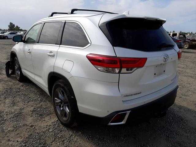 Photo 3 from auction – 2018 TOYOTA HIGHLANDER with VIN 5TDDZRFH9JS804479