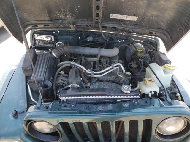 Photo 7 from auction – 2000 JEEP WRANGLER / with VIN 1J4FA59S3YP735531