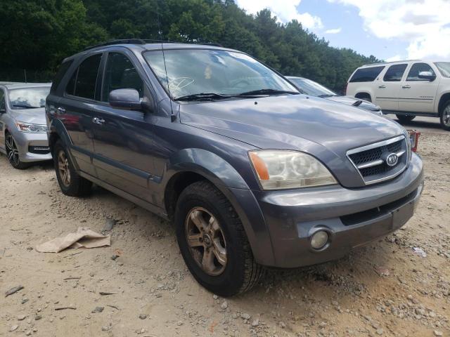 KIA SORENTO EX 2005 with VIN KNDJD733155336631 - Photo from auction