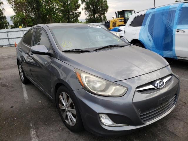 HYUNDAI ACCENT GLS 2013 with VIN KMHCU4AE3DU469810 - Photo from auction