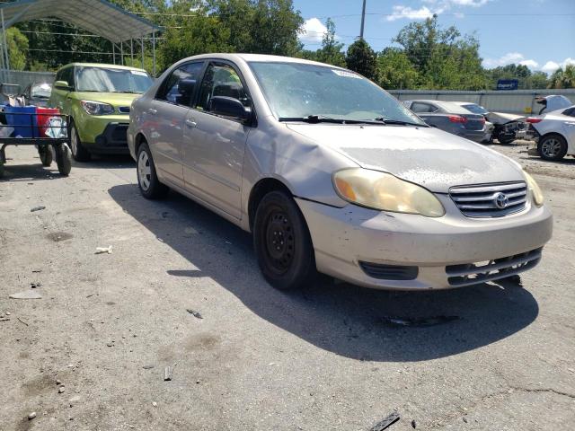 TOYOTA COROLLA CE 2003 with VIN 1NXBR32EX3Z145399 - Photo from auction