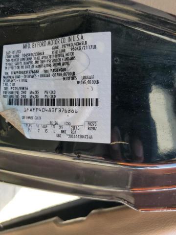 Photo 10 from auction – 2003 FORD MUSTANG with VIN 1FAFP40483F376386