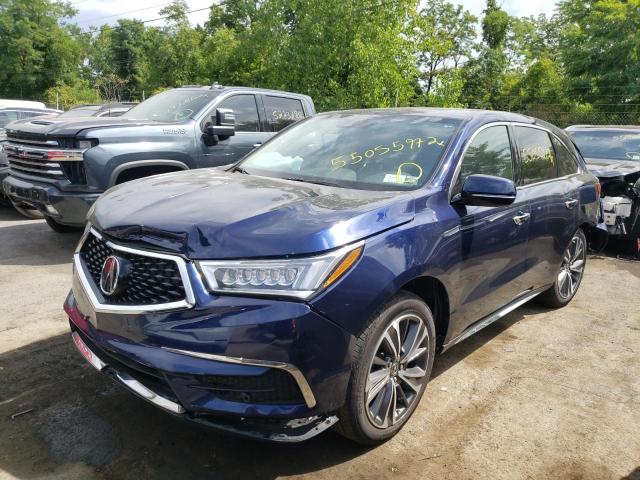 Photo 2 from auction – 2020 ACURA MDX TECHNO with VIN 5J8YD4H58LL014182