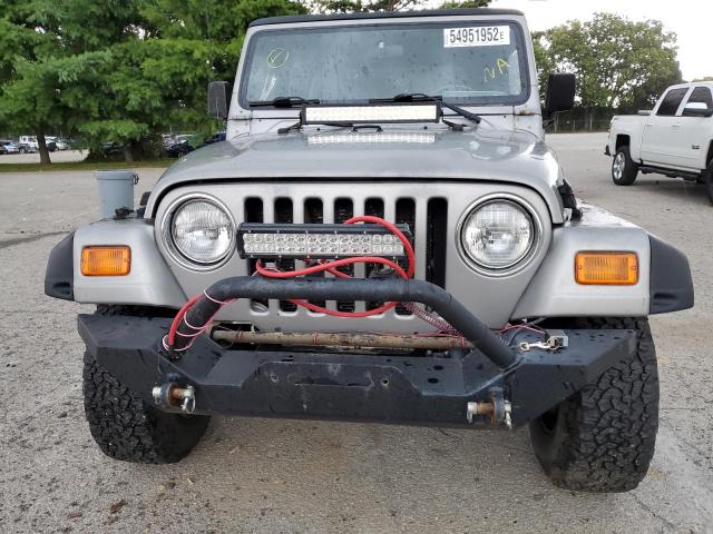 Photo 9 from auction – 2000 JEEP WRANGLER / with VIN 1J4FA49S9YP781052
