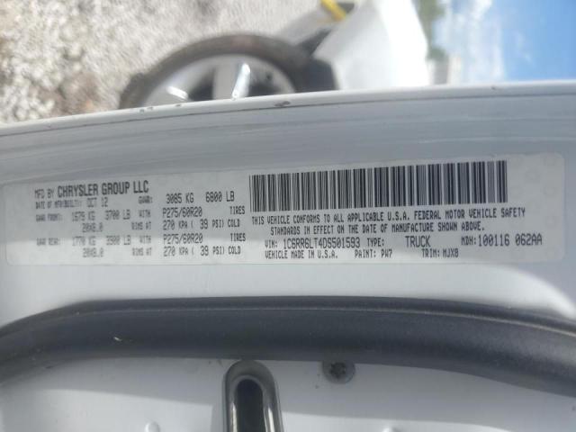 Photo 10 from auction – 2013 RAM 1500 SLT with VIN 1C6RR6LT4DS501593
