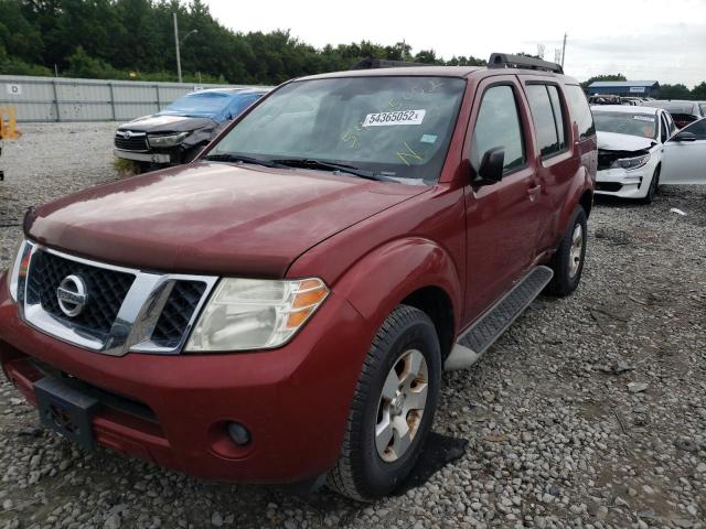 Photo 2 from auction – 2008 NISSAN PATHFINDER with VIN 5N1AR18U38C636098