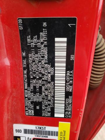 Photo 10 from auction – 2010 TOYOTA TUNDRA DOU with VIN 5TFRY5F19AX078346
