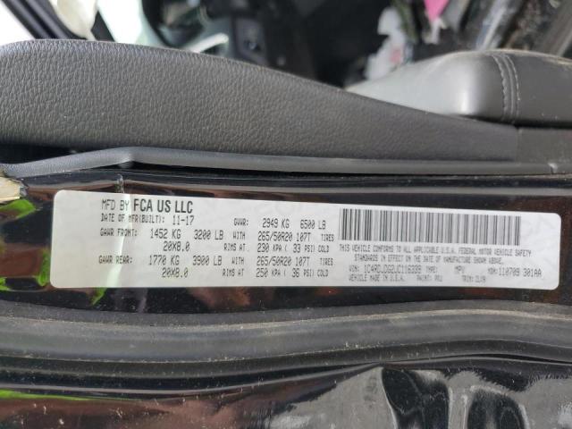 Photo 10 from auction – 2018 DODGE DURANGO GT with VIN 1C4RDJDG2JC116339