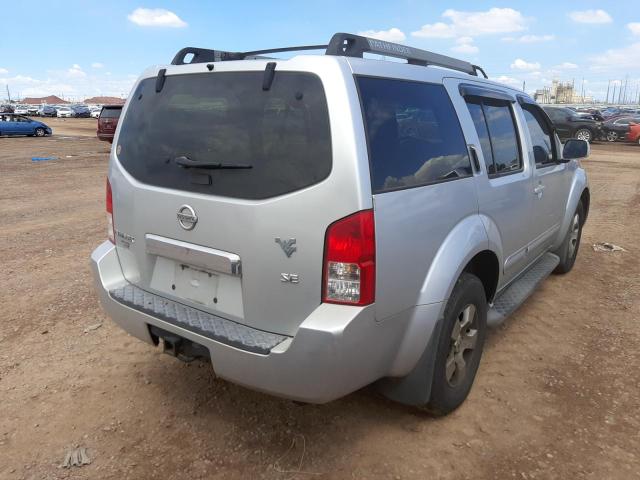 Photo 4 from auction – 2005 NISSAN PATHFINDER with VIN 5N1AR18UX5C702528