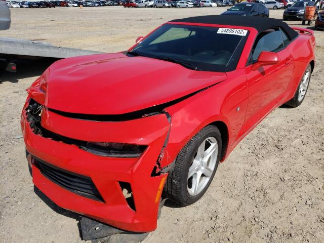 Photo 2 from auction – 2018 CHEVROLET CAMARO LT with VIN 1G1FB3DX5J0146515