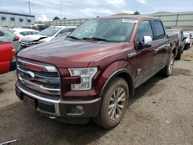 Photo 2 from auction – 2016 FORD F150 SUPER with VIN 1FTEW1EG7GFD54735