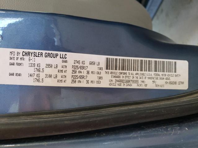 Photo 10 from auction – 2011 CHRYSLER TOWN & COU with VIN 2A4RR8DG8BR759355