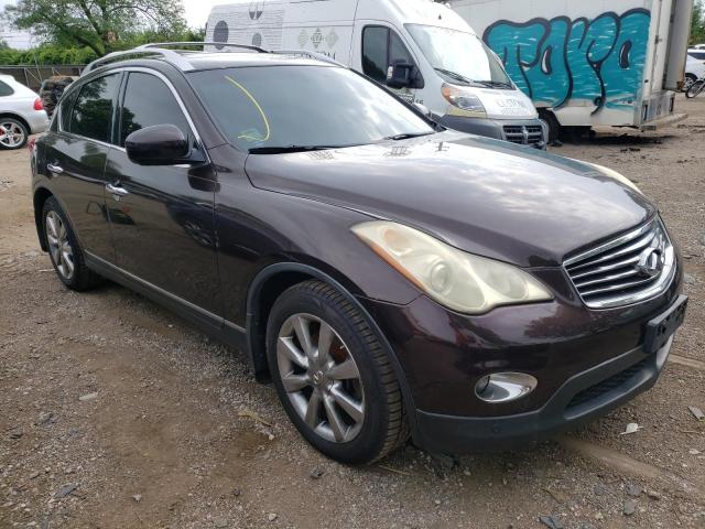 INFINITI EX35 BASE 2008 with VIN JNKAJ09F28M360074 - Photo from auction