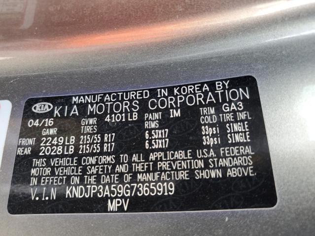 Photo 10 from auction – 2016 KIA SOUL + with VIN KNDJP3A59G7365919
