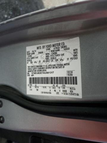 Photo 10 from auction – 2010 FORD EXPLORER X with VIN 1FMEU8DE7AUA61317