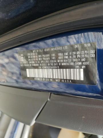 Photo 10 from auction – 2010 SUBARU TRIBECA LI with VIN 4S4WX9GD7A4400419