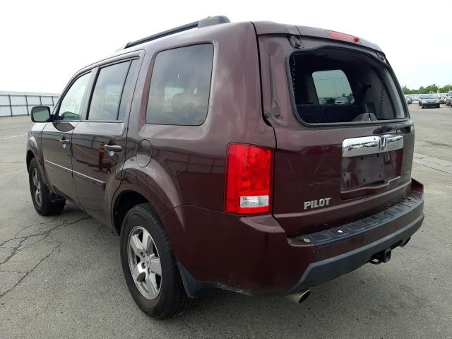 Photo 3 from auction – 2011 HONDA PILOT EXL with VIN 5FNYF3H54BB014460