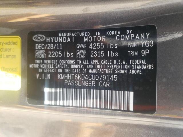 Photo 10 from auction – 2012 HYUNDAI GENESIS CO with VIN KMHHT6KD4CU079145