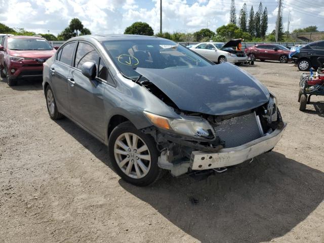 HONDA CIVIC EX 2012 with VIN 19XFB2F86CE372841 - Photo from auction
