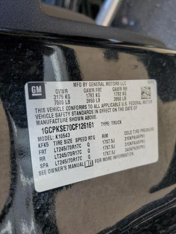 Photo 10 from auction – 2012 CHEVROLET 1500 with VIN 1GCPKSE70CF126161