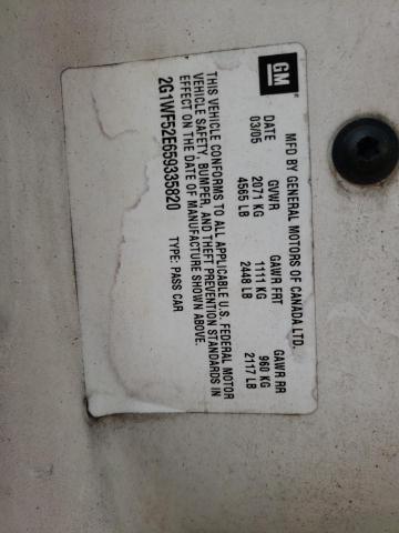 Photo 10 from auction – 2005 CHEVROLET IMPALA with VIN 2G1WF52E659335820