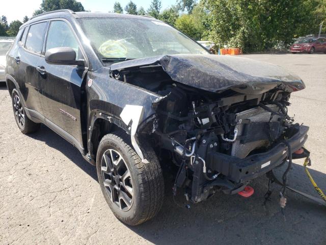 JEEP COMPASS TR 2020 with VIN 3C4NJDDBXLT215351 - Photo from auction