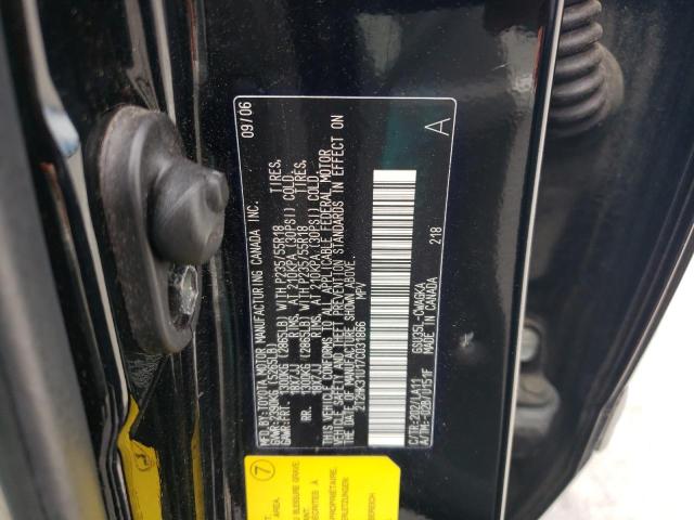 Photo 10 from auction – 2007 LEXUS RX 350 with VIN 2T2HK31U17C031866