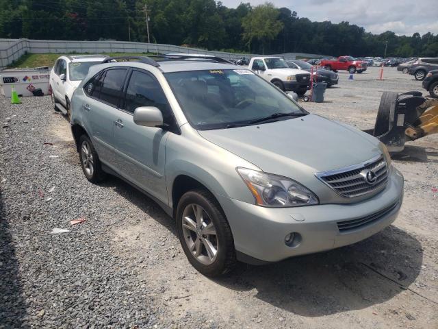 LEXUS RX 400H 2008 with VIN JTJHW31U382051798 - Photo from auction